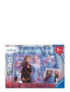 Frozen 2 The Journey Starts 3X49P Ravensburger Patterned