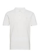 Toke Basic Badge Polo - Gots/Vegan Knowledge Cotton Apparel White