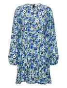 Ensherry Ls Dress Aop 7014 Envii Blue