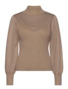 Fqtorfi-Pullover FREE/QUENT Brown