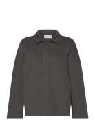 Esran Ls Shirt F Enkel Studio Grey