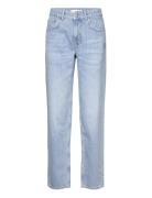 Light-Wash Loose-Fit Jeans Mango Blue