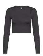 Onpemily Ls On Crop Train Top Only Play Black