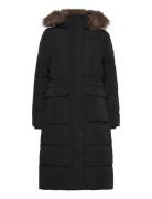Everest Longline Puffer Coat Superdry Black