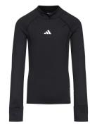 Aeroready Warming Techfit Long-Sleeve Top Kids Adidas Sportswear Black