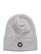 Gerald Tall Beanie Double A By Wood Wood Grey