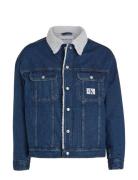Regular 90S Sherpa Jacket Calvin Klein Jeans Blue