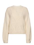 Vmmisty Ls O-Neck Pullover Boo Vero Moda Cream