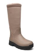 Wonderwelly Atb Fleece-Lined Roll-Down Rain Boots FitFlop Beige
