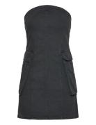 Strapless Slim Short Dress HAN Kjøbenhavn Grey