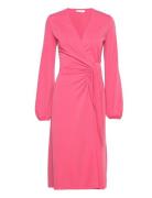 Catjaiw Wrap Dress InWear Pink