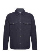 Lennon Bouclé Overshirt Les Deux Navy