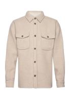 Lennon Bouclé Overshirt Les Deux Cream