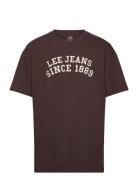 Ss Tee Lee Jeans Brown