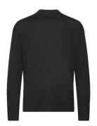 Merino Mini Mock Neck Sweater Calvin Klein Black