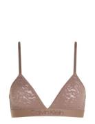 Unlined Triangle Calvin Klein Brown