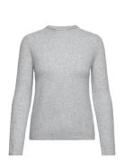 High Collar Sweater Mango Grey