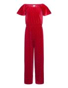 Jumpsuit Velvet Lindex Red