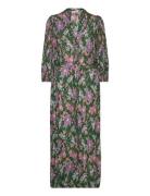 Boho Relaxed Dress By Ti Mo Green