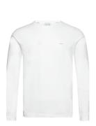 Stretch Slim Fit Ls T-Shirt Calvin Klein White