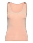 Objleena S/L Tank Top Noos Object Beige