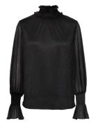 Mmximena Glam Blouse MOS MOSH Black