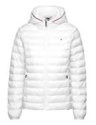 Lw Padded Global Stripe Jacket Tommy Hilfiger White