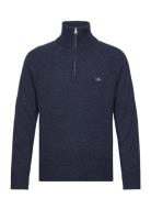 Bicolored Raglan H-Zip GANT Navy