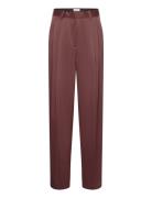 Shiny Wide Suit Pant House Of Dagmar Brown