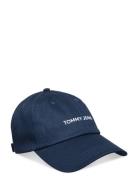 Tjw Linear Logo Cap Tommy Hilfiger Navy