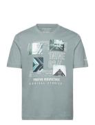 Printed T-Shirt Tom Tailor Grey