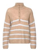 Mmbryna Thora Stripe Knit MOS MOSH Beige