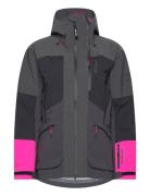 Ski Touring Shell Jacket Women Tenson Grey