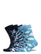 5-Pack Boozt Gift Set Happy Socks Navy