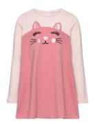 Top Long A Cat 3D Ears Lindex Pink