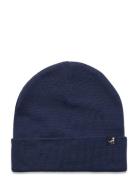Knitted Beanie Fold Up Small K Lindex Blue
