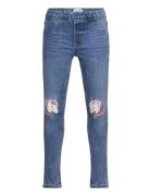 Trousers Denim Unicorn Kneepat Lindex Blue