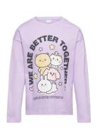 Top Long Sleeve Young Girl Lindex Purple