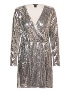 Dress Victoria Sequin Lindex Silver