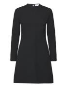 Hw Viscose Fit & Flare Dress Calvin Klein Black