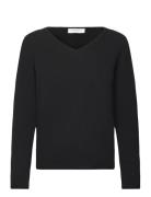 Cashmere V-Neck Rosemunde Black