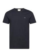 Slim Shield V-Neck T-Shirt GANT Black