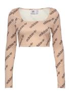 Long Sleeve Crop Top W Adidas Originals Pink