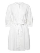 Mschabiella 3/4 Shirt Dress MSCH Copenhagen White
