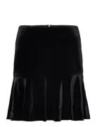 Indie Velour Skirt Ella&il Black