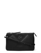 Re-Lock Quilt Crossbody Calvin Klein Black