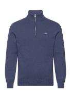 Casual Cotton Half Zip GANT Navy