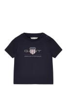 Archive Shield Ss T-Shirt GANT Navy