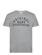 Original Graphic Ss T-Shirt GANT Grey