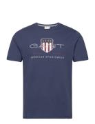 Reg Archive Shield Ss T-Shirt GANT Navy